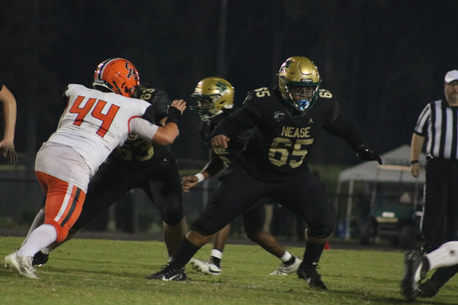 The Panthers welcomed back senior center Demarco Blackmon who made a difference in the win over Orange Park in his return from injury last week.